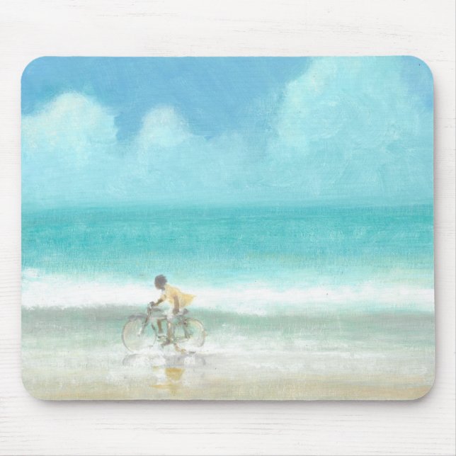 Mousepad Menino na bicicleta 3 (Frente)