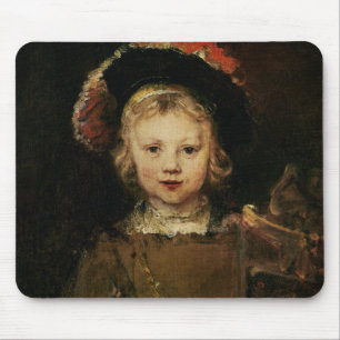 Mousepad Menino novo no vestido de fantasia, c.1660 (óleo