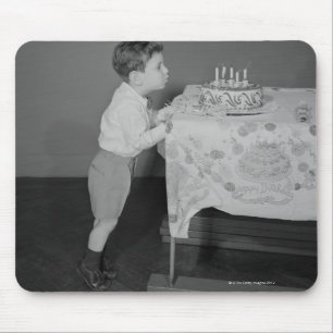 Mousepad Menino que funde para fora velas