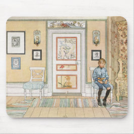 Mousepad Menino sentado no canto (por Carl Larsson)