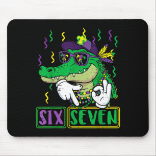 Mousepad Meninos Crianças Seis Sete Jacaré 6 7