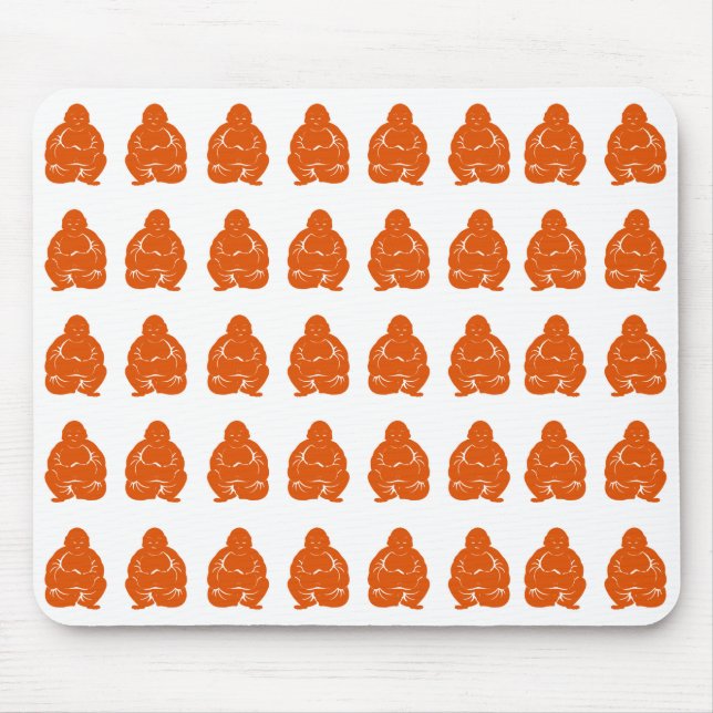 Mousepad Meninos do Buda dos Moods Asiáticos de Persimmon (Frente)
