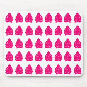 Mousepad Meninos do Buda, Moods Asiáticos Rosa