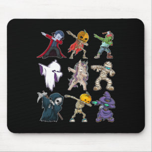 Mousepad Meninos Halloween Pumpkin Skeleton Crianças Pumpki