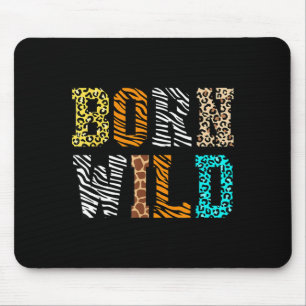 Mousepad Meninos Meninas Safari Divertido Animal da Selva S