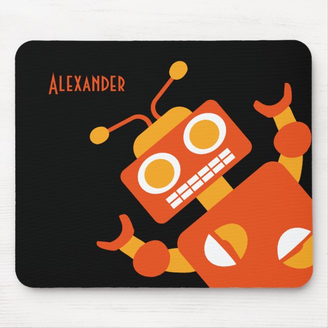 Mousepad Meninos modernos legal personalizados dos miúdos (Frente)