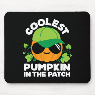 Mousepad Meninos ou Meninas do Patch de Abóbora Infantil Ma
