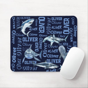 Mousepad Meninos personalizados dão nome à colagem de tubar