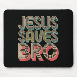 Mousepad Meninos Que Jesus Salva Irmão Cristão É Rei Deus E