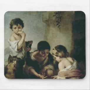 Mousepad Meninos que jogam os dados, c.1670-75