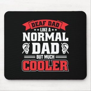 Mousepad Meninos surdos ouvindo desperdiça consciência surd