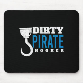 Mousepad Mens dirty pirate freebooter caribbean sea thief