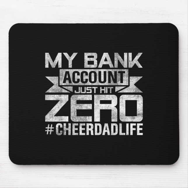 Mousepad Mens Engraçado Piada Minha Conta De Nk Basta Acert (Frente)