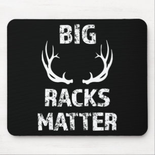 Mousepad Mens Grandes Racks Importam Diversão Deer Buck Caç