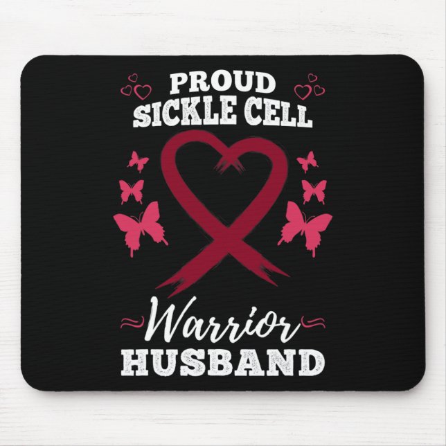 Mousepad Mens Orgulhosos - Guerreiro de Células Falsiformes (Frente)