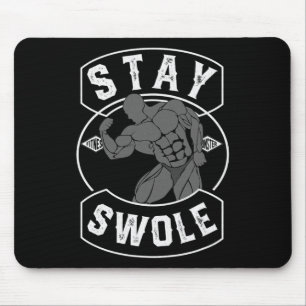 Mousepad Mens Permanecem No Ventilador Do Swole Bodybuildin