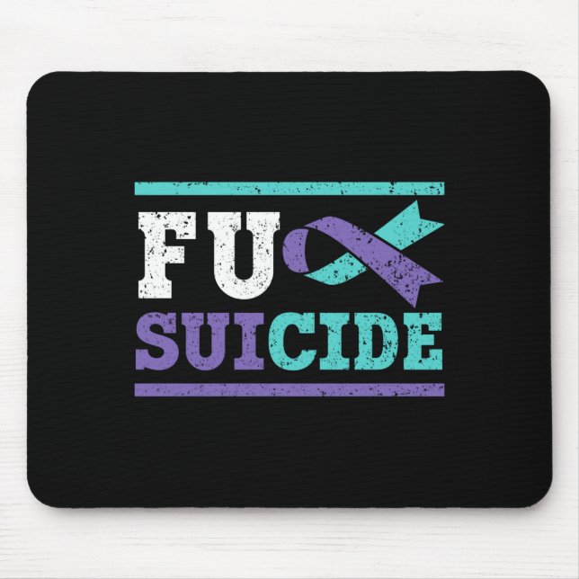 Mousepad Mens prevention awareness mental health depression (Frente)