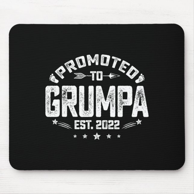 Mousepad Mens Promoted To Mpa Est 2022 Funny New Mpa  (Frente)