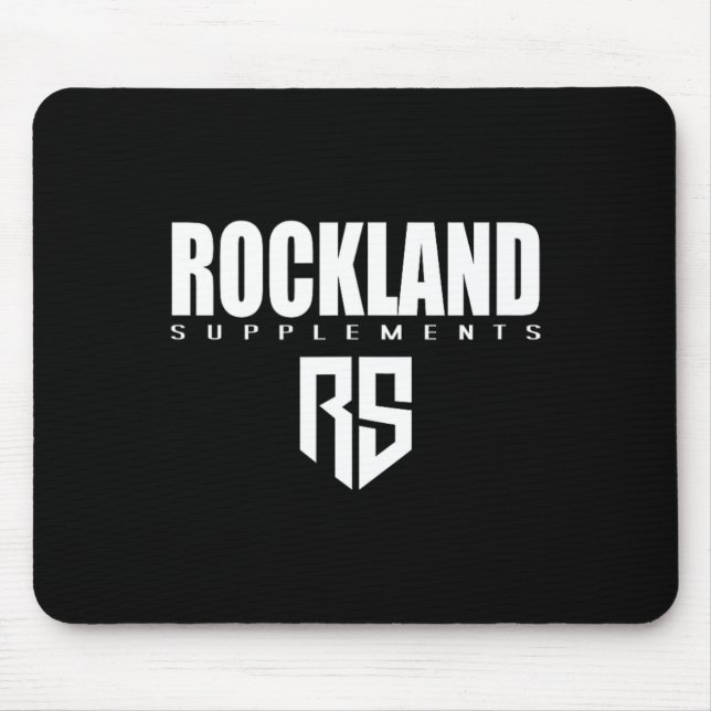 Mousepad Mens Rockland Complementa o Corpo de Trabalho de M (Frente)