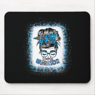Mousepad Mensageiro Em Novembro Vestimos Diabetes Azuis Awa