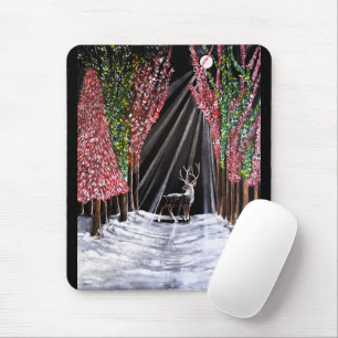 Mousepad Mensageiro Sagrado de Nara Pintura de Alfred Fox