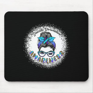 Mousepad Mensagem Bun Gi sobre prevenção de suicídio
