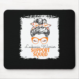 Mousepad Mensagem de apoio à conscientização do guerreiro d