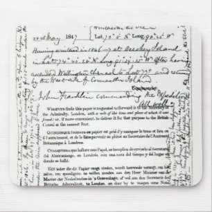 Mousepad Mensagem de John Franklin