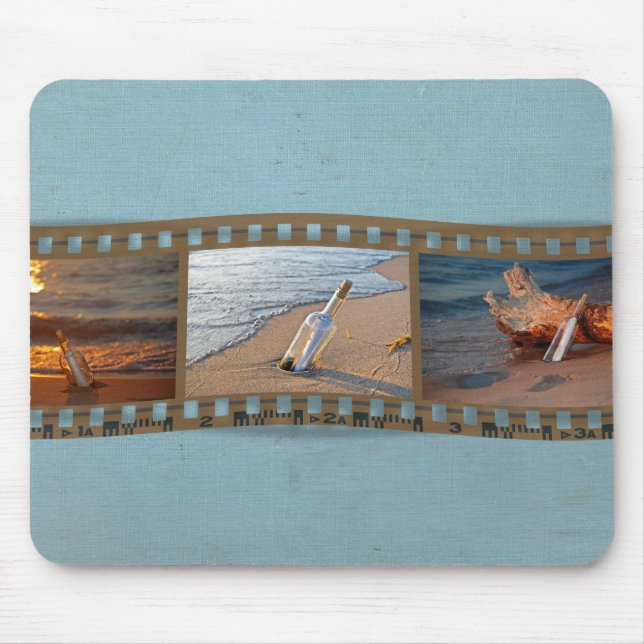 Mousepad Mensagem em uma garrafa (Frente)