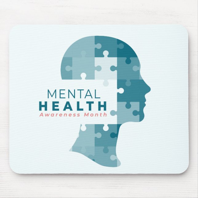Mousepad Mental Health Awareness Month (Frente)