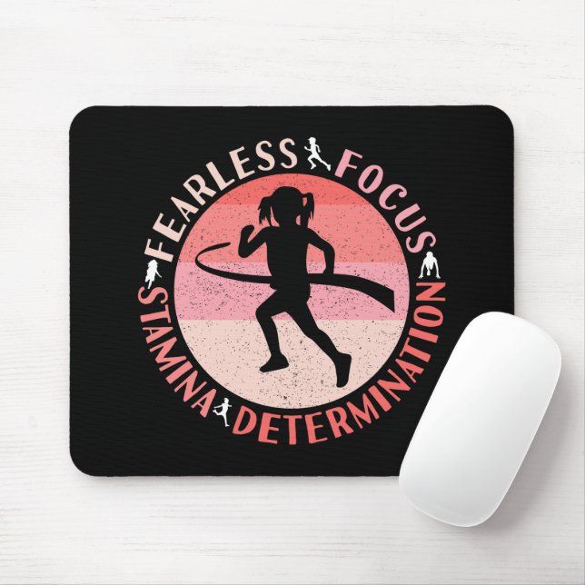 Mousepad Mentalidade de Meninas Corredoras - Corredora Dest (Com mouse)