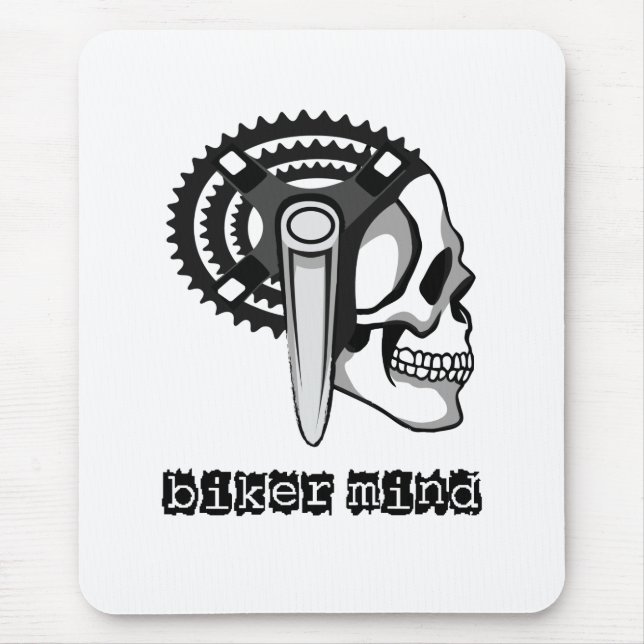 Mousepad Mente Biker (Frente)