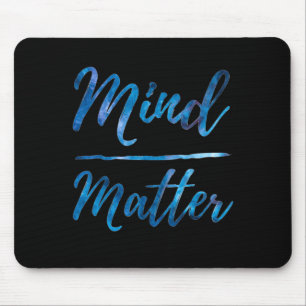 Mousepad Mente de Citação de Gym Motivacional Inspiracional