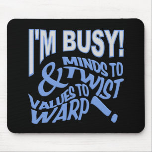 Mousepad Mente para torcer o mouse