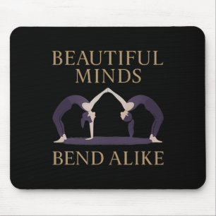 Mousepad Mentes Bonitas Se Dobram Da Mesma Forma Design De