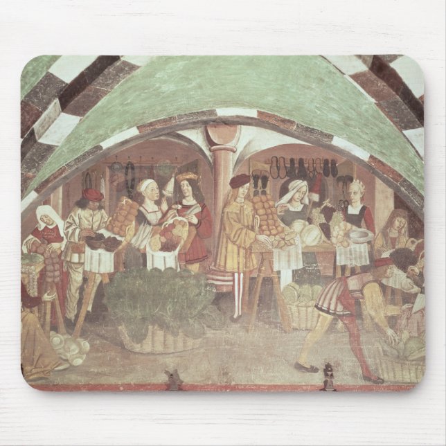 Mousepad Mercado de frutas e legumes (Frente)