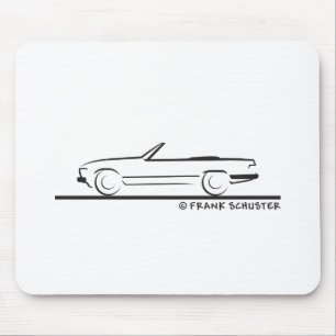 Mousepad Mercedes 450 SL Tipo 107