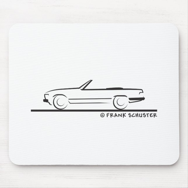 Mousepad Mercedes 450 SL Tipo 107 (Frente)