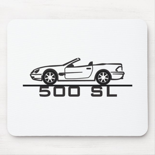 Mousepad Mercedes 500 SL Type 230 (Frente)