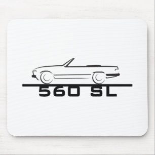 Mousepad Mercedes 560 SL Type 107