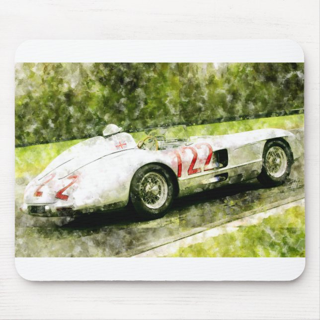 Mousepad Mercedes-Benz-300-SLR (Frente)