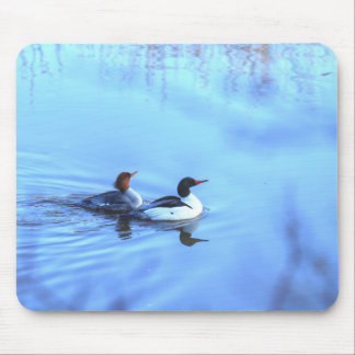 Mousepad Merganser Ducks