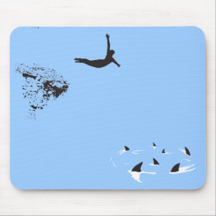 Mousepad mergulho de cisne