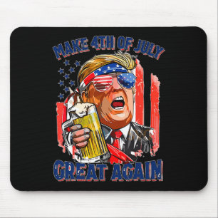 Mousepad Merica Faz Excelente De 4 De Julho Novamente Os Ho
