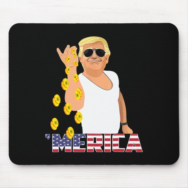 Mousepad Merica Trump Outfits (Frente)