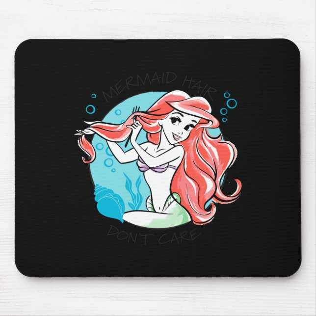 Mousepad Mermaid Hair Dont Care  (Frente)