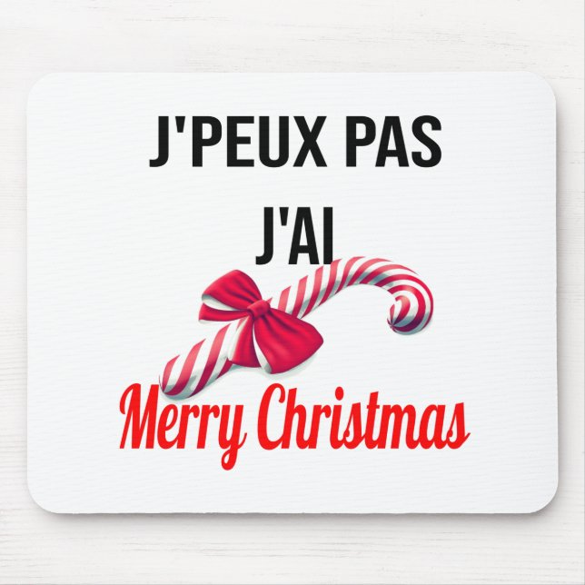 Mousepad Merry Christmas (Frente)