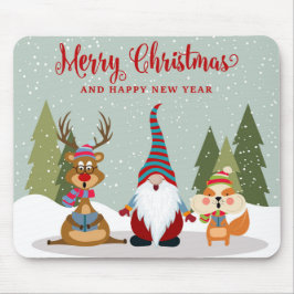 Mousepad Merry Christmas and Happy New Year