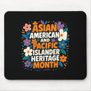 Mousepad Mês da Herança do Asiático Americano e do Ilhéu do