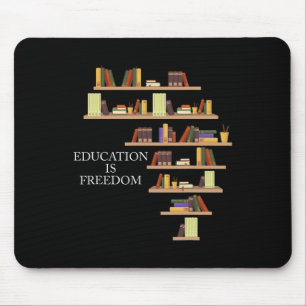 Mousepad Mês da História Negra Educação É Liberdade Profess